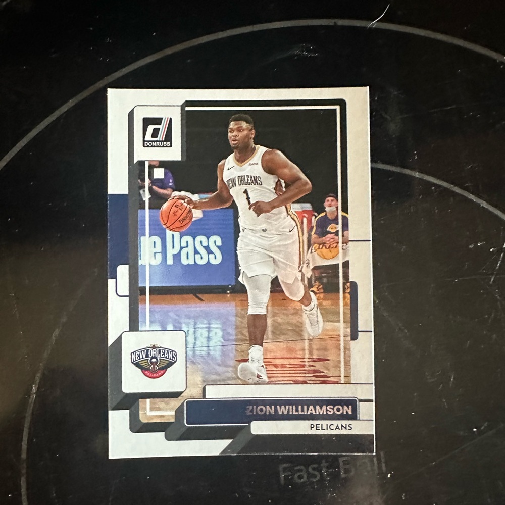 Zion Williamson Pelicans Card